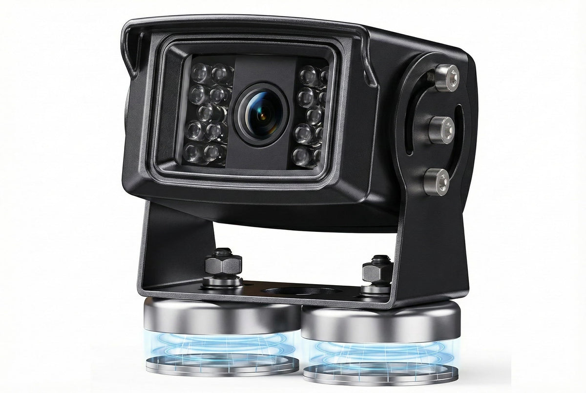 Anminto AHD 1080P camera front view showing lens and housing for clear imaging
