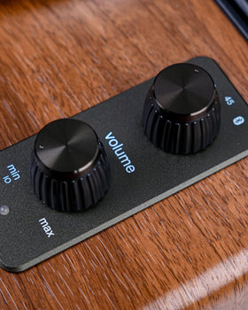 Annesburg Bluetooth pairing enables wireless streaming from iPhone and Android devices.