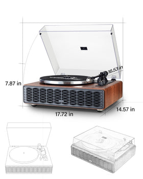 Annesburg removable dust cover keeps the setup pristine between use.