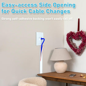 ANNISITE cord hider wall cut-to-size for a tailored fit