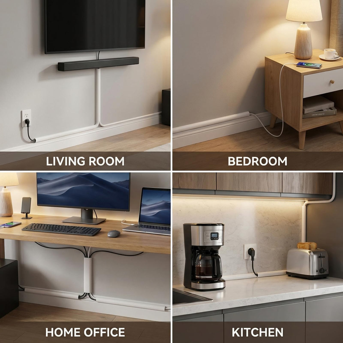ANNISITE kid and pet safe design helps keep cords out of reach