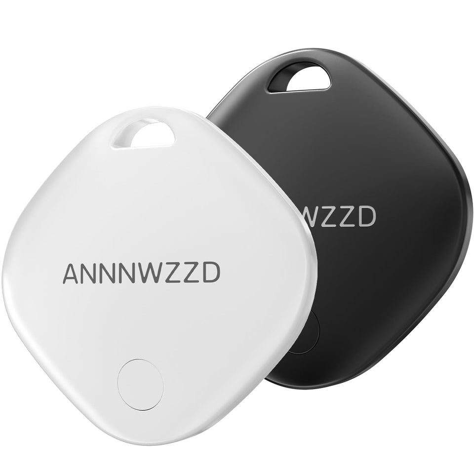 ANNNWZZD 2-pack finders in setup with Find My for iOS