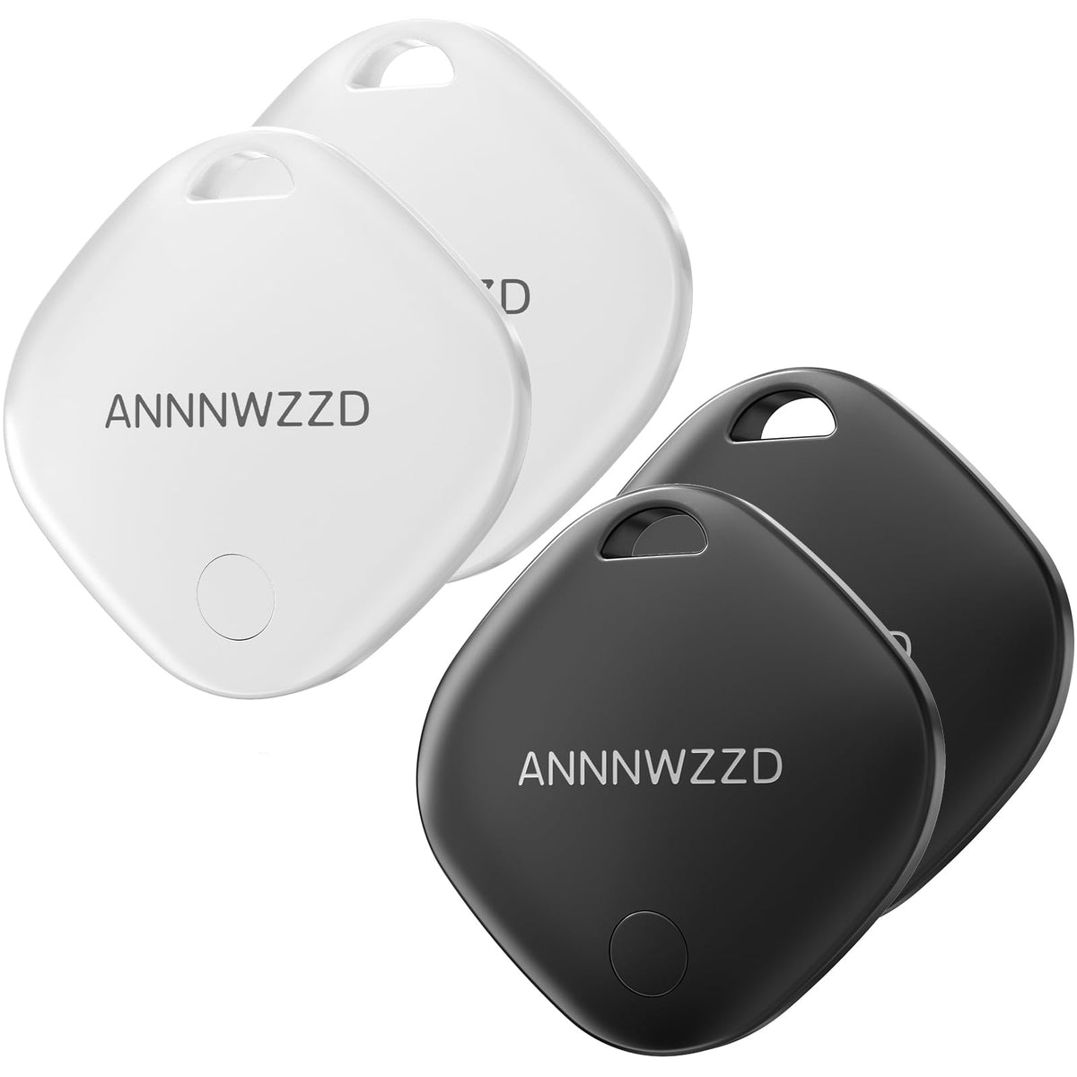 ANNNWZZD Tag 4 Pack location tracker using Find My for quick item recovery.