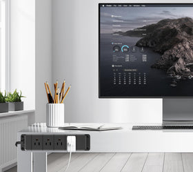 ANNQUAN 1200J surge protection guards connected devices against spikes.