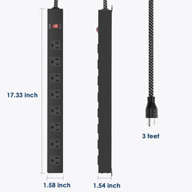 ANNQUAN back-mount holes for secure wall installation