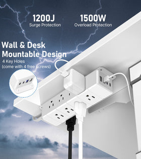 ANNQUAN large adapter plugged in to demonstrate compatibility without blocking