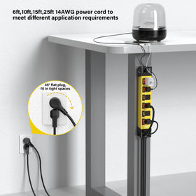 ANNQUAN metal housing offers wear resistance for busy garages