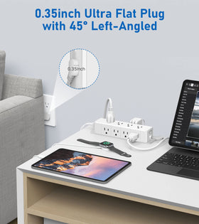 ANNQUAN closeup of USB-C and USB-A ports delivering fast charging benefits