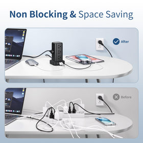 AnnTane base non-slip detail showing stable design that prevents tipping