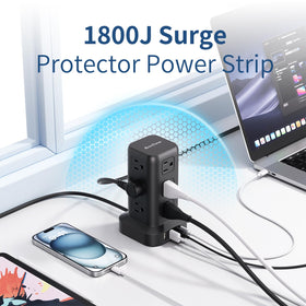 AnnTane cord and plug 6.5ft illustrating flexible reach and placement benefit