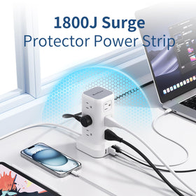 AnnTane detailed shot of USB ports including USB-C for fast device charging benefit