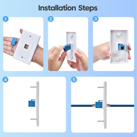 ANONION durable ABS material resists heat and wear behind your AV setup