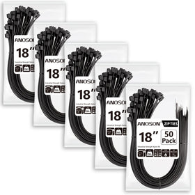 ANOSON front packaging showing 18 inch 250 pack and benefits