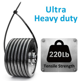 ANOSON UV-resistant nylon zip ties withstand outdoor use and weather exposure