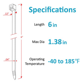 ANOSON zip tie suitable for indoor outdoor use keeps cords organized.
