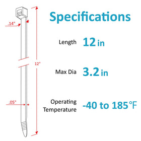 ANOSON UV resistant nylon zip ties withstand sun exposure outdoors