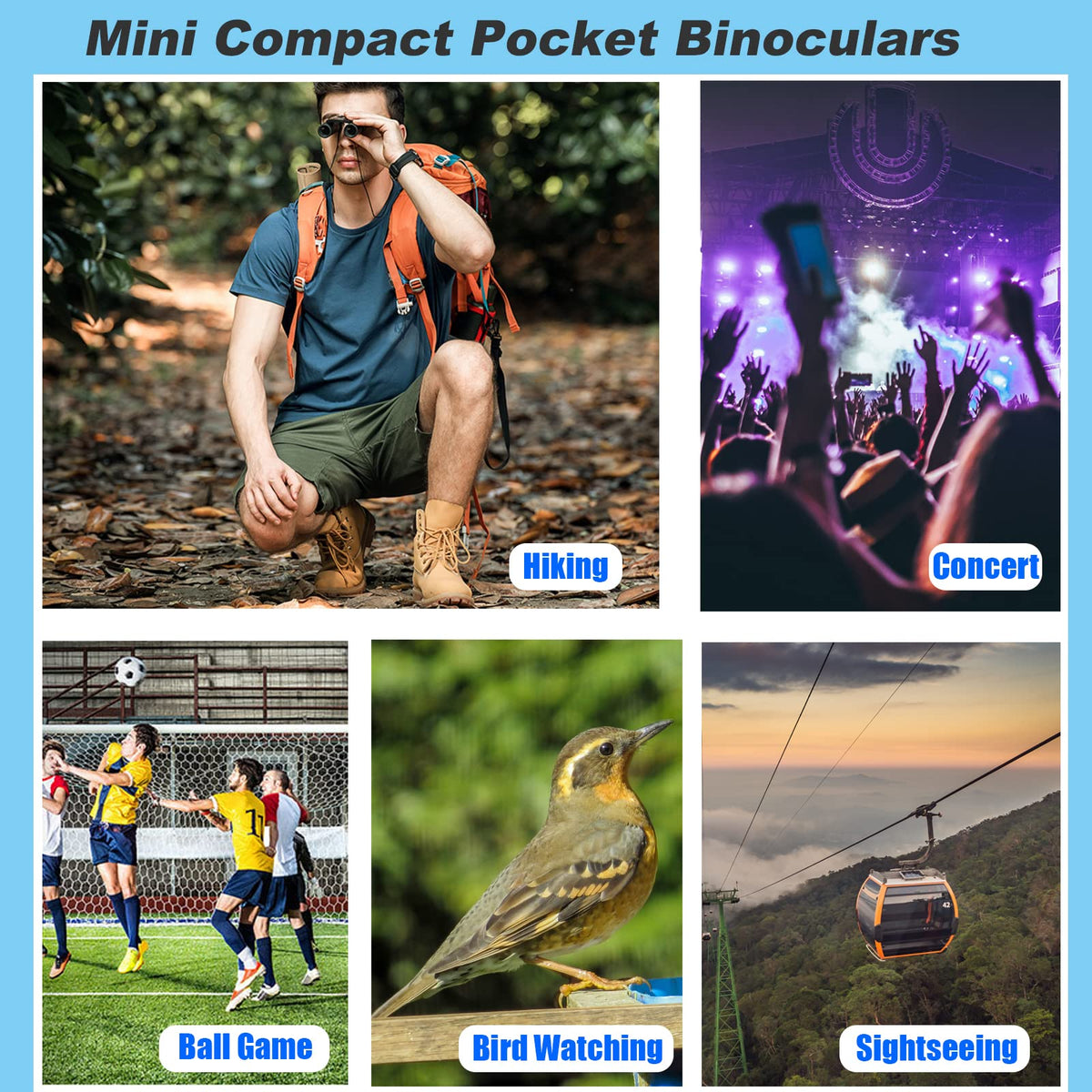 Anourney binoculars are a thoughtful gift for family and friends.
