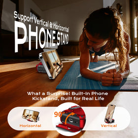 Anqrp MagArmor hidden stand provides hands-free viewing anywhere