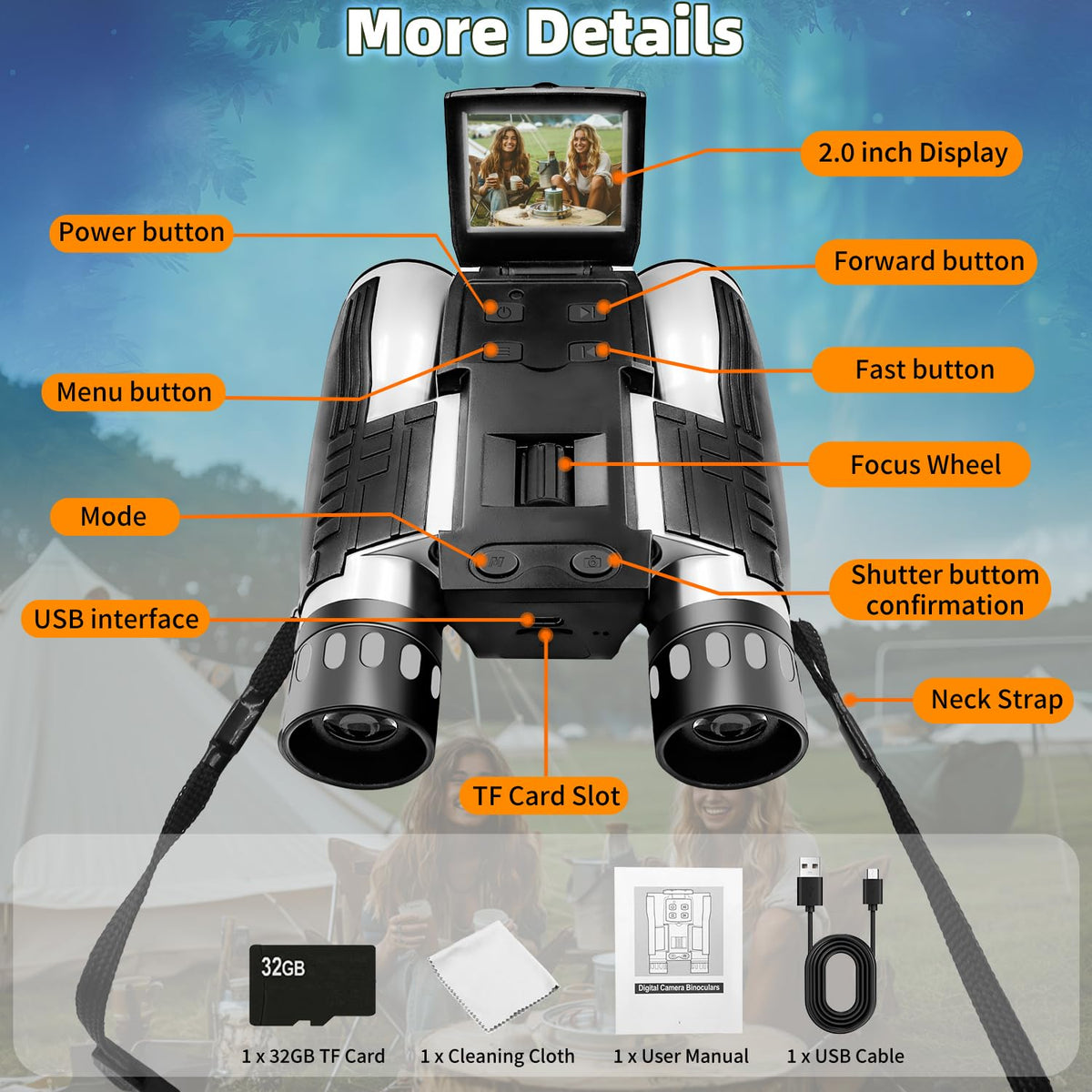 Ansee binoculars durable for outdoor adventures and long-lasting use.