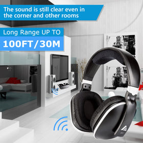 ANSTEN over-ear cushions illustrating immersive sound with reduced fatigue.