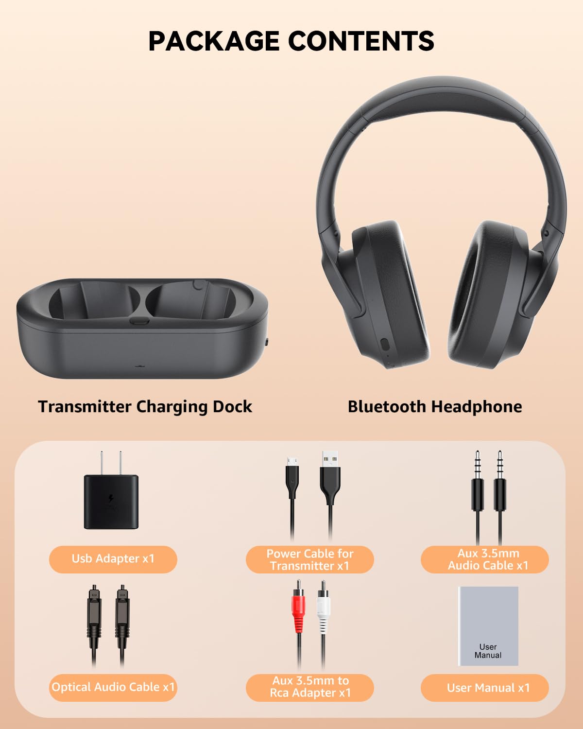 ANSTEN Bluetooth compatibility lets you use them with phones and tablets