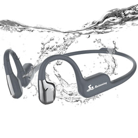 ANSTEN swimming headphones with IP68 waterproof design for underwater listening