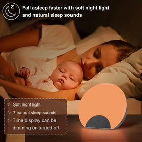 ANTDALIS sleep sounds create a calm bedtime routine for kids and adults.