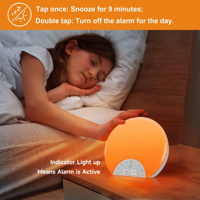 ANTDALIS snooze feature adds extra minutes when you need a longer stretch of sleep.