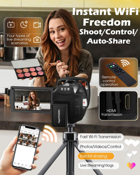 Anteam 6-axis EIS stabilizes handheld shots for smoother footage.