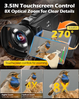Anteam TOF autofocus with area focus enables precise portraits and product shots.