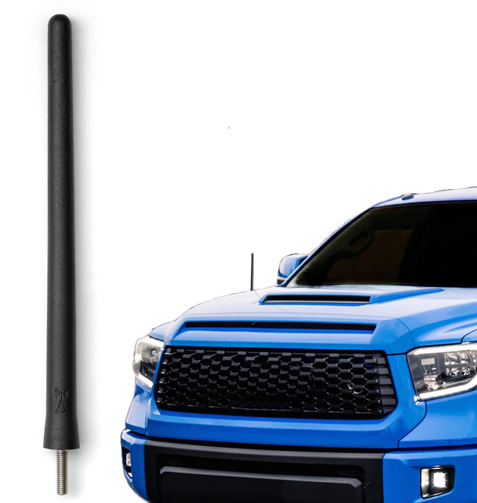 AntennaMastsRus short rubber antenna for Toyota Tundra enhances style with rugged durability.