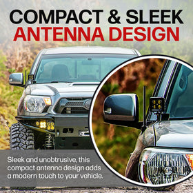 AntennaMastsRus compatible with Toyota Tundra models provides seamless fit.