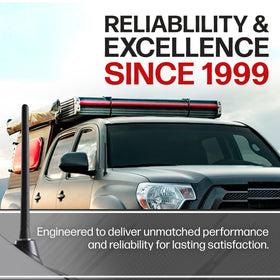 AntennaMastsRus USA-made 304 stainless steel threading ensures secure fit.