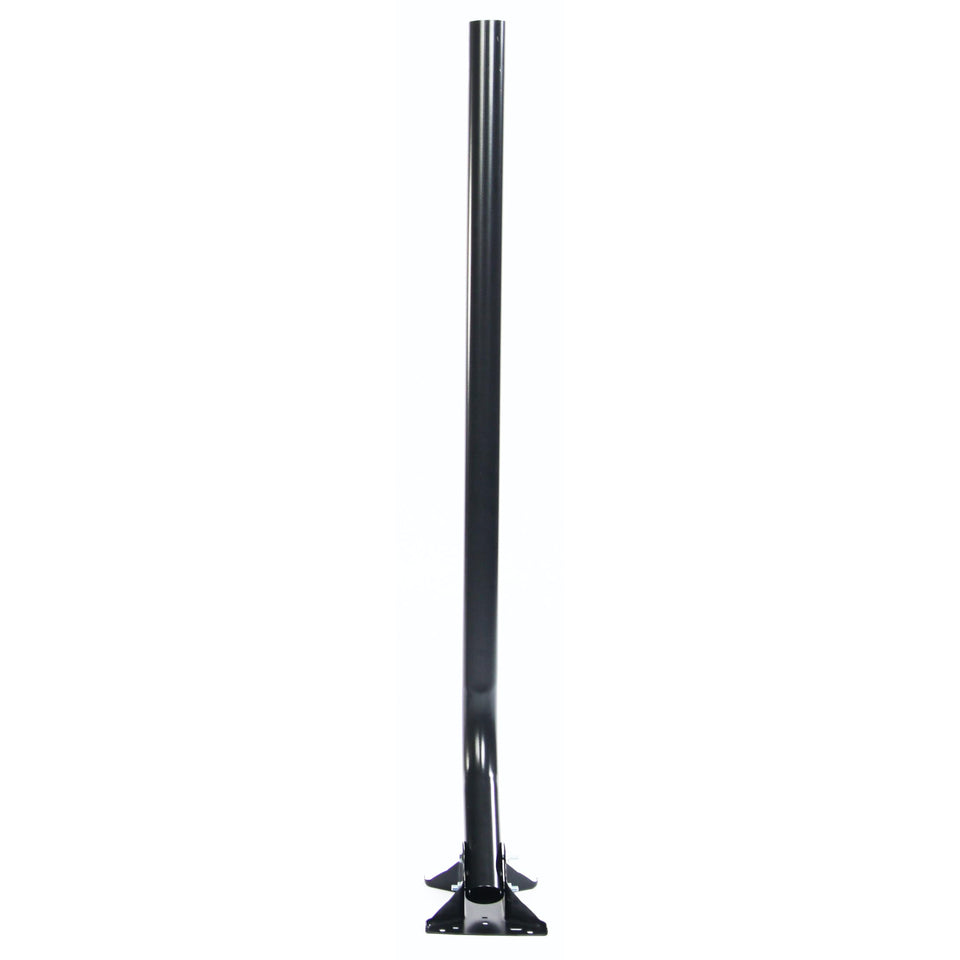Antennas Direct ClearStream front view showing full 40-inch mast and black finish for durable elevation