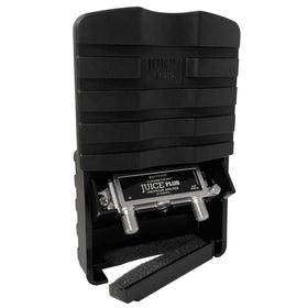 Antennas Direct JUICE Plus weatherproof housing tilt enables easy outdoor connections.