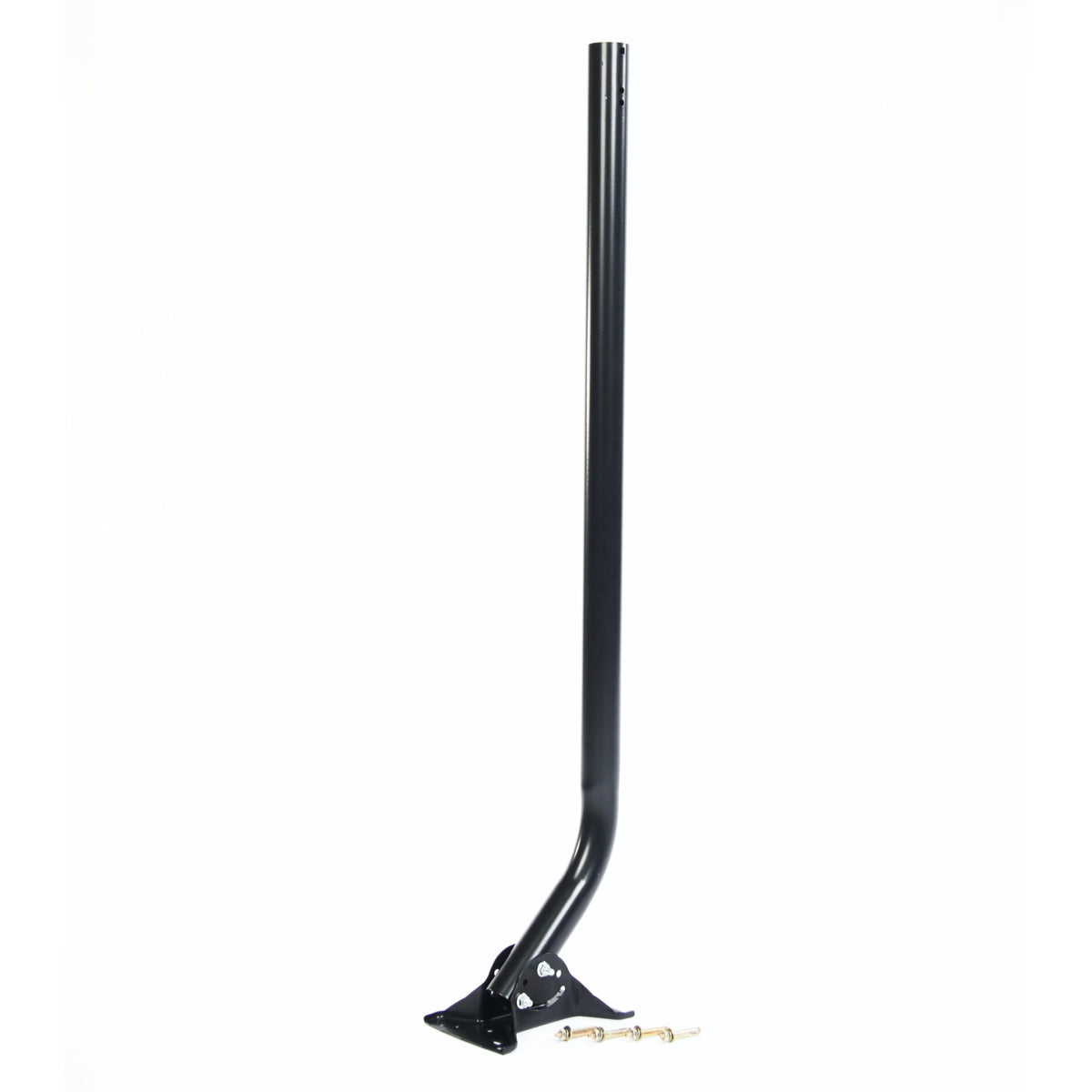 Antennas Direct ClearStream detail of mast tube showing 16-gauge steel and powder-coat protection