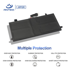 ANTIEE battery packaging label with clear specs for safe upgrade