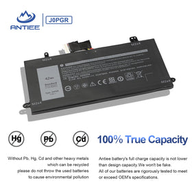 ANTIEE 42Wh battery side view for compact replacement in notebooks