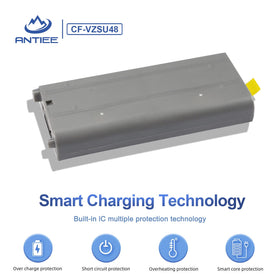ANTIEE CF-VZSU58U testing badge certifies UL and CE safety standards.