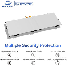 ANTIEE EB-BW720ABA replacement battery offers top‑quality materials and smart chip protection.