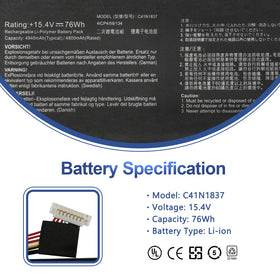 ANTIEE label closeup with specs visible for easy verification