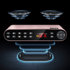 Antimi top controls touch buttons visible for quick source switching and handsfree calls