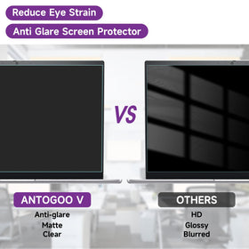 ANTOGOO V anti-scratch surface guards against daily wear on the display