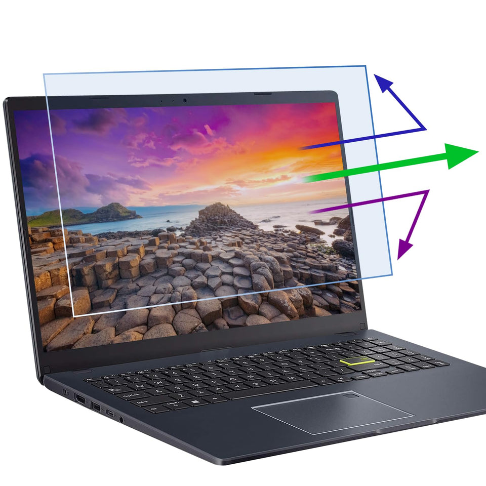 ANTOGOO V 14-inch blue light filter protects screen and reduces glare for comfortable viewing