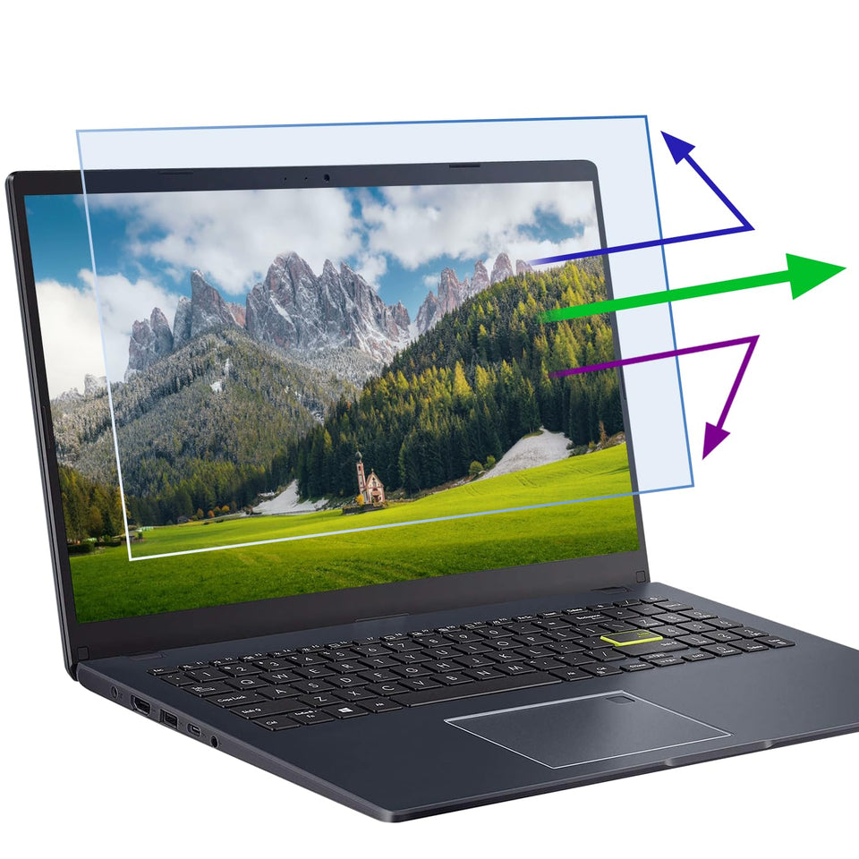ANTOGOO V 17.3-inch anti-blue-light screen protector reduces eye fatigue for long work sessions.