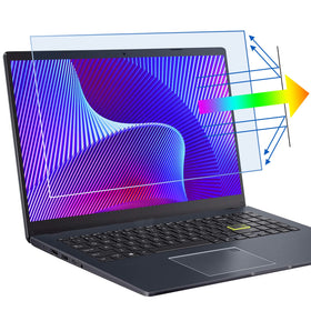 ANTOGOOV blue-light screen protector for 15.6-inch laptops reduces eye strain during long work sessions.