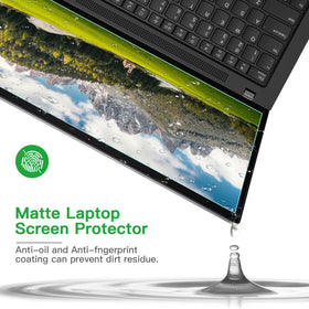 ANTOGOO V bubble-free installation for a clean 17.3-inch screen protector setup.