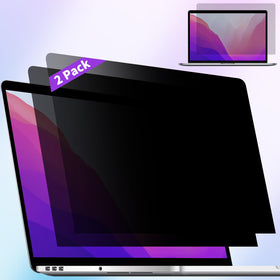 ANTOGOO V front packaging showing two privacy screens and included tools for quick setup and protection