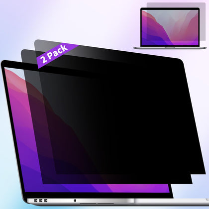 ANTOGOO V front packaging showing two privacy screens and included tools for quick setup and protection