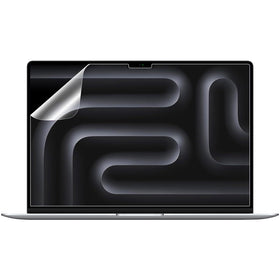 ANTOGOO V MBP 14 anti-glare screen protector front view reduces reflections for comfortable daytime use